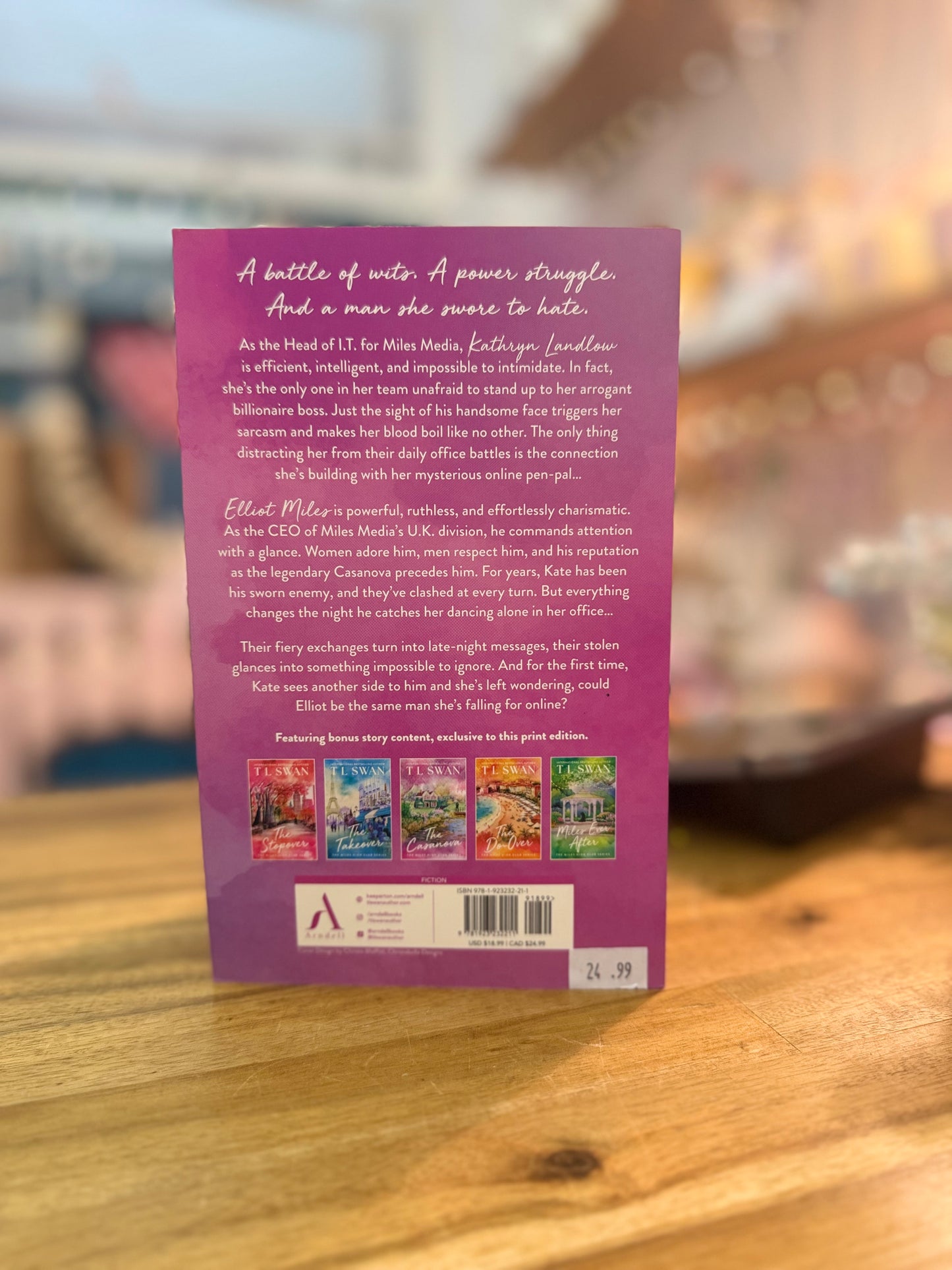 The Casanova - T L SWAN