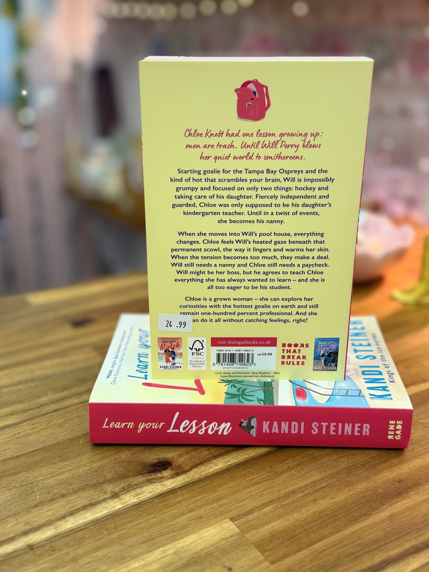 Learn your lesson - Kandi Steiner