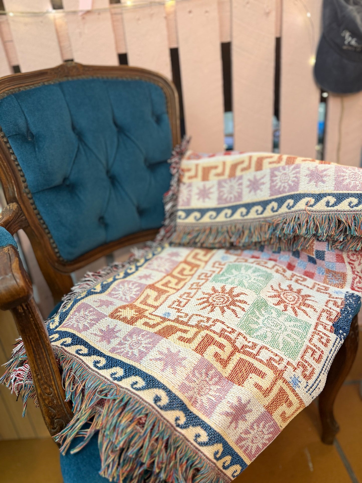 Woven Boho Picnic Blanket