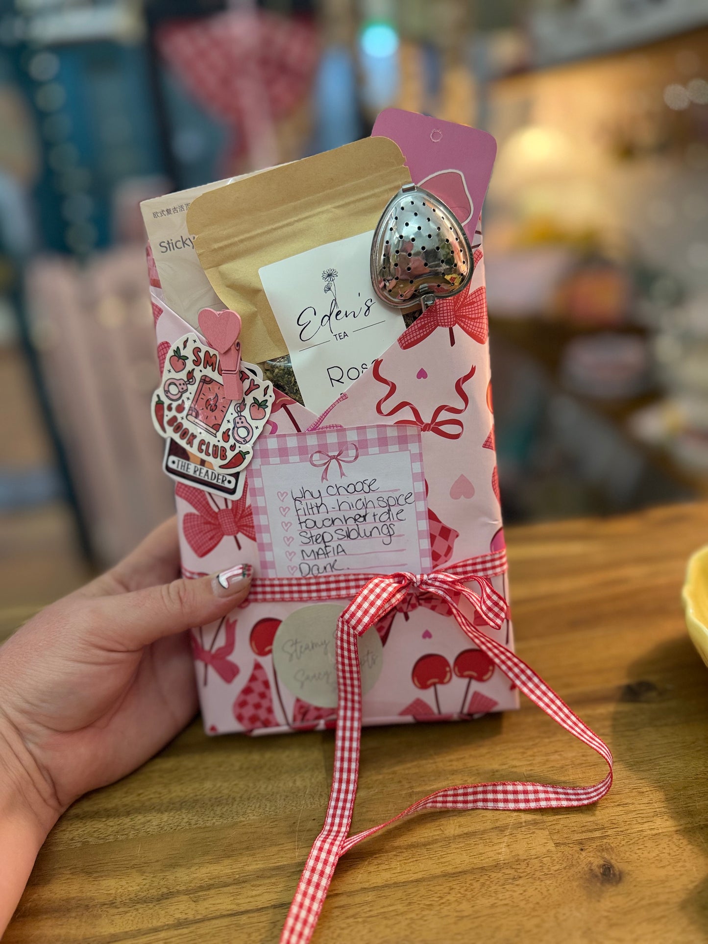 Steamy Sips & Saucy Scripts - Blind Date with a Book