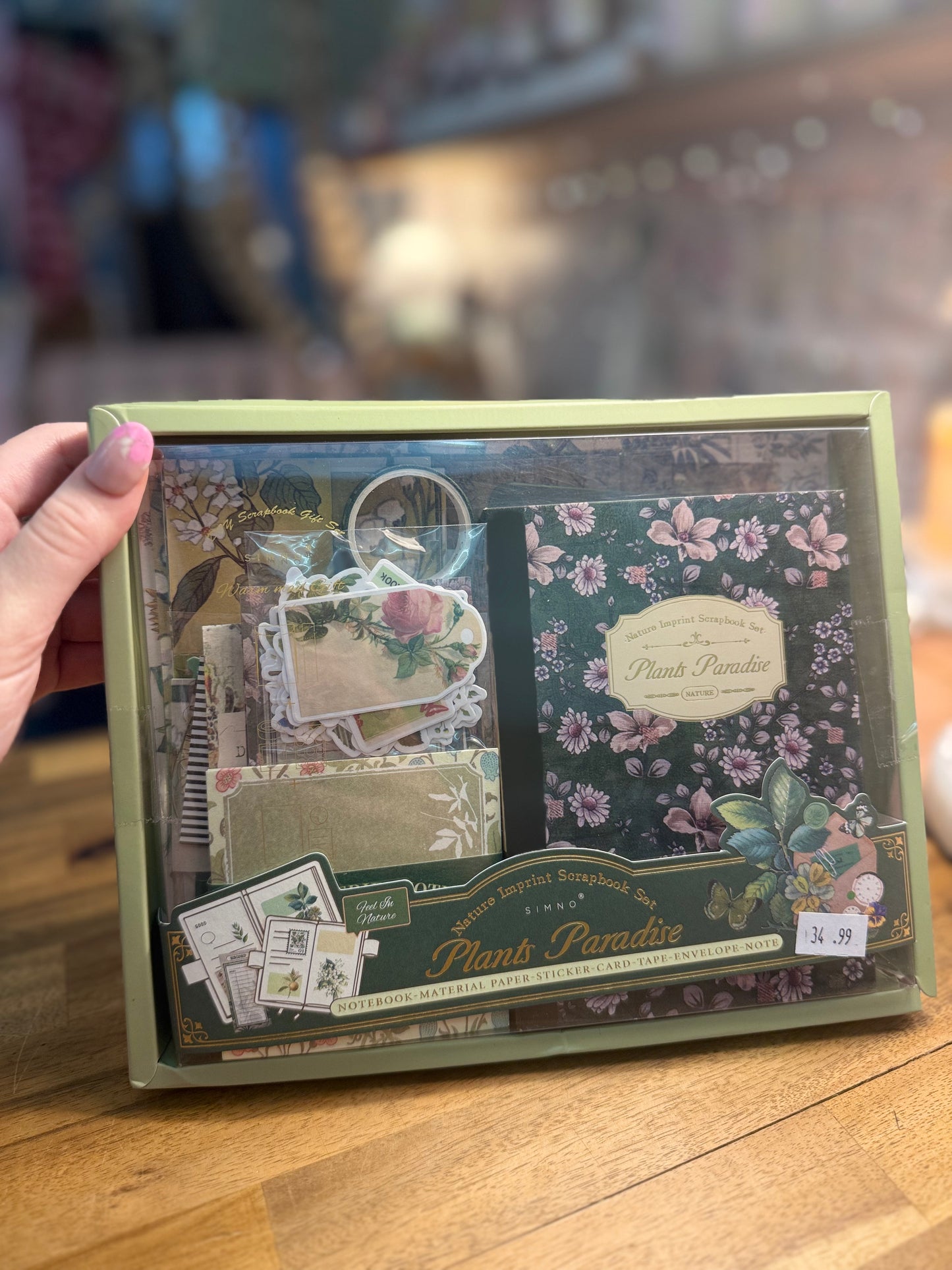 Plant Paradise Scrapbooking Junk Journal Set