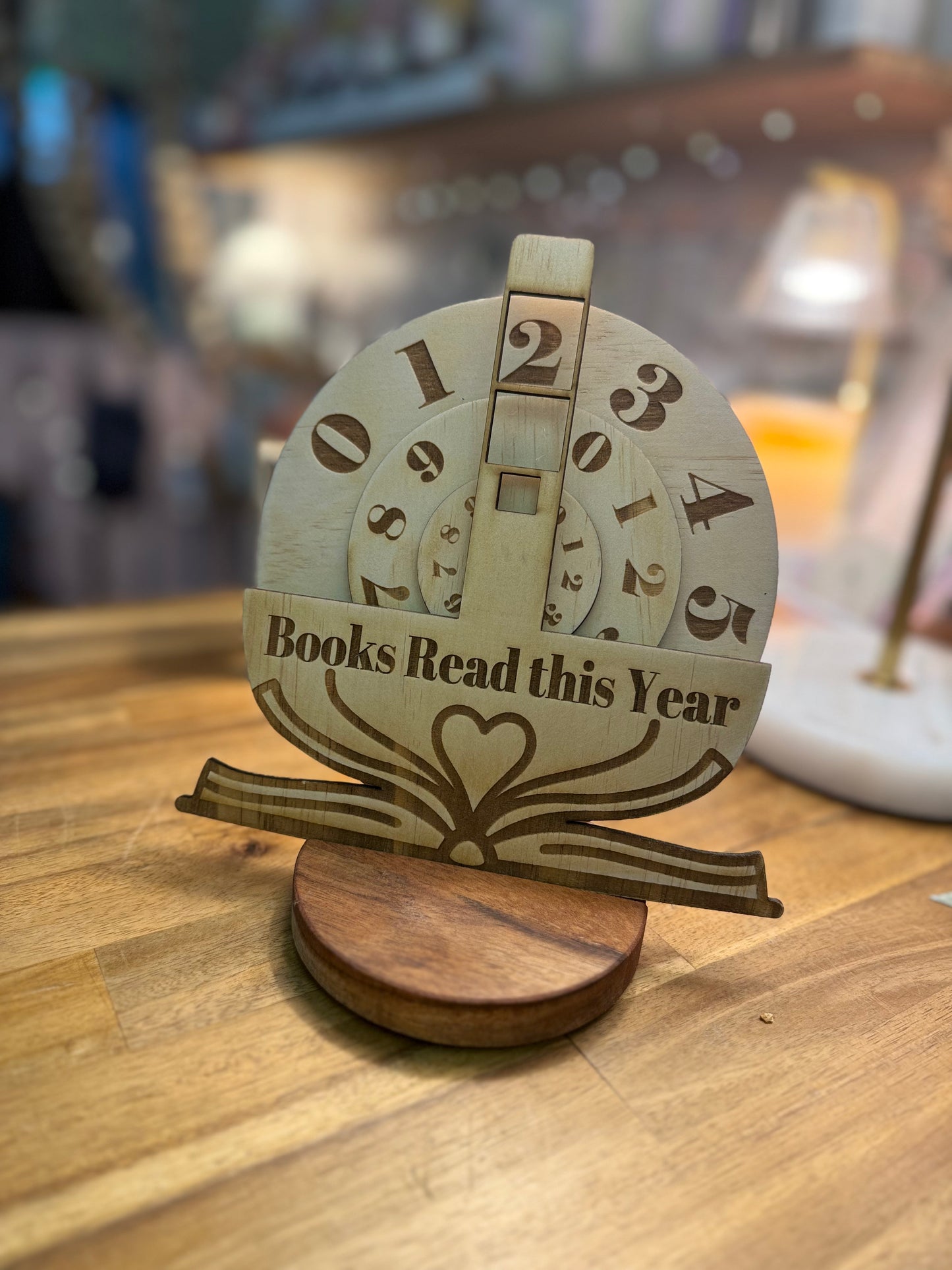 Read Counter - Wooden