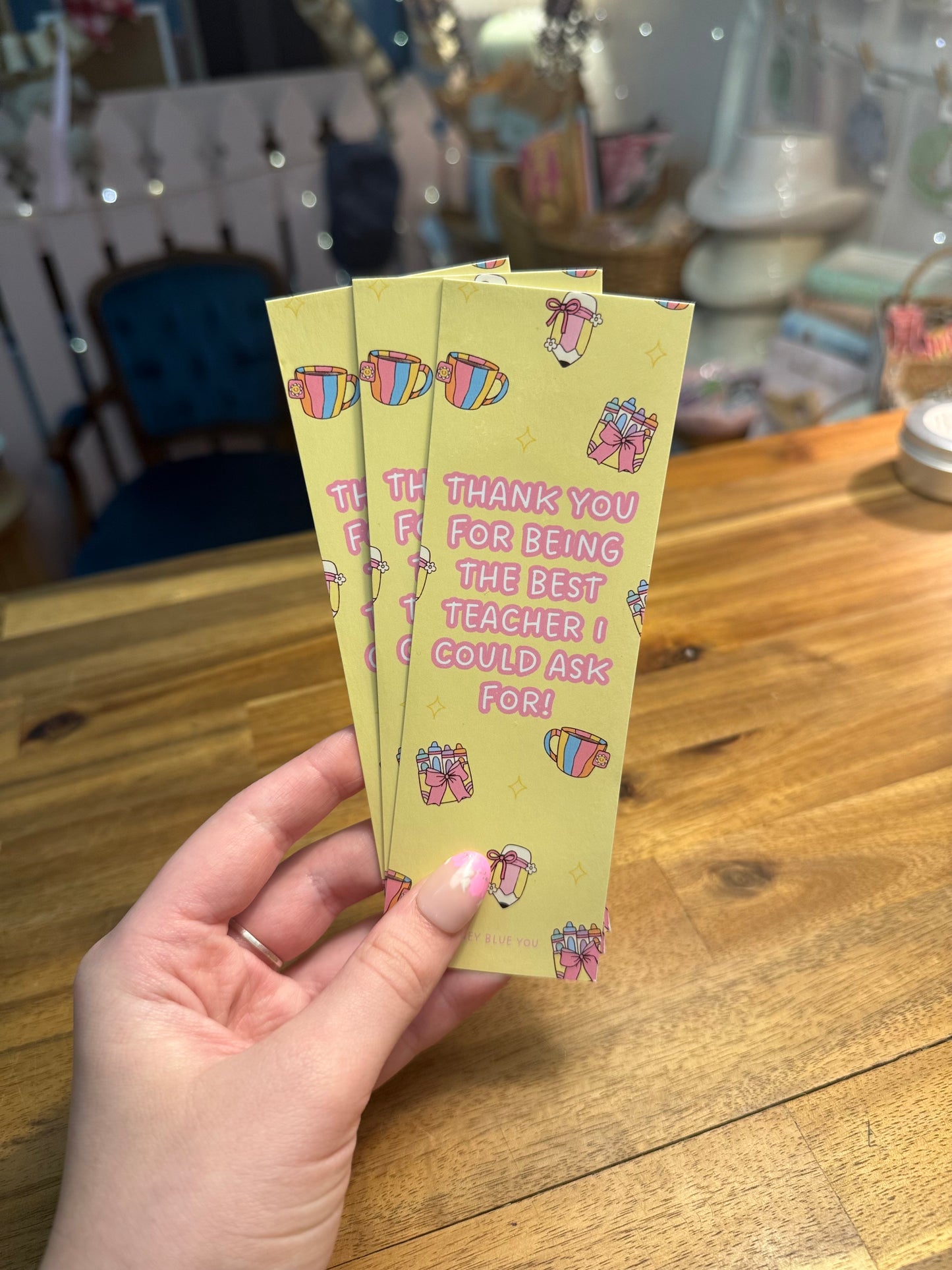 Bookmarks - Honey Blue You