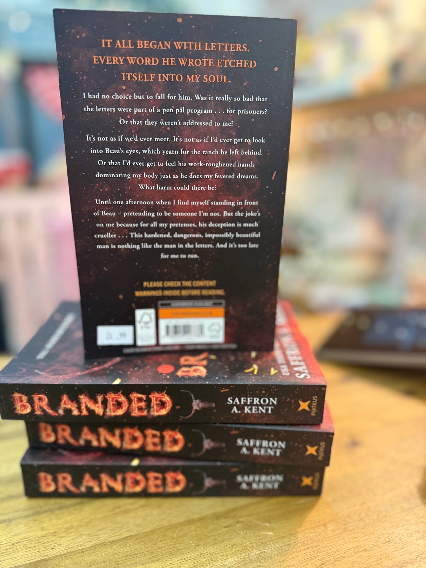 Branded - Saffron A. Kent