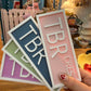 Bookshelf Sign - TBR Cres