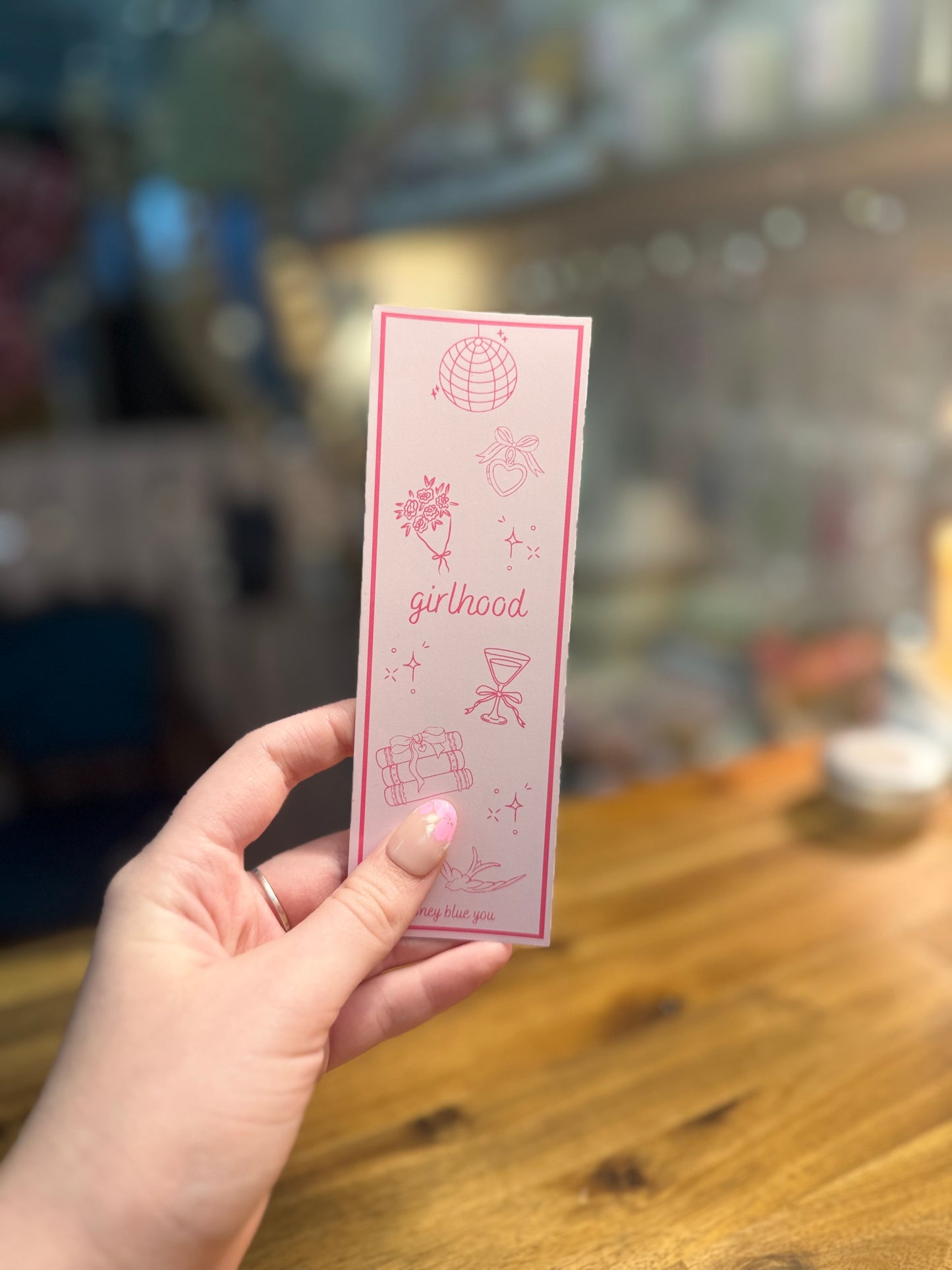 Bookmarks - Honey Blue You