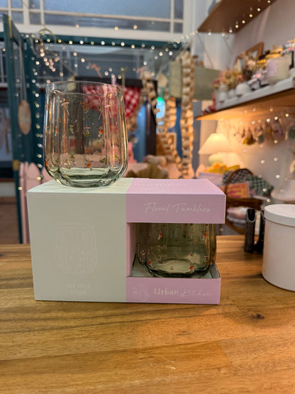 Floral Tumblers