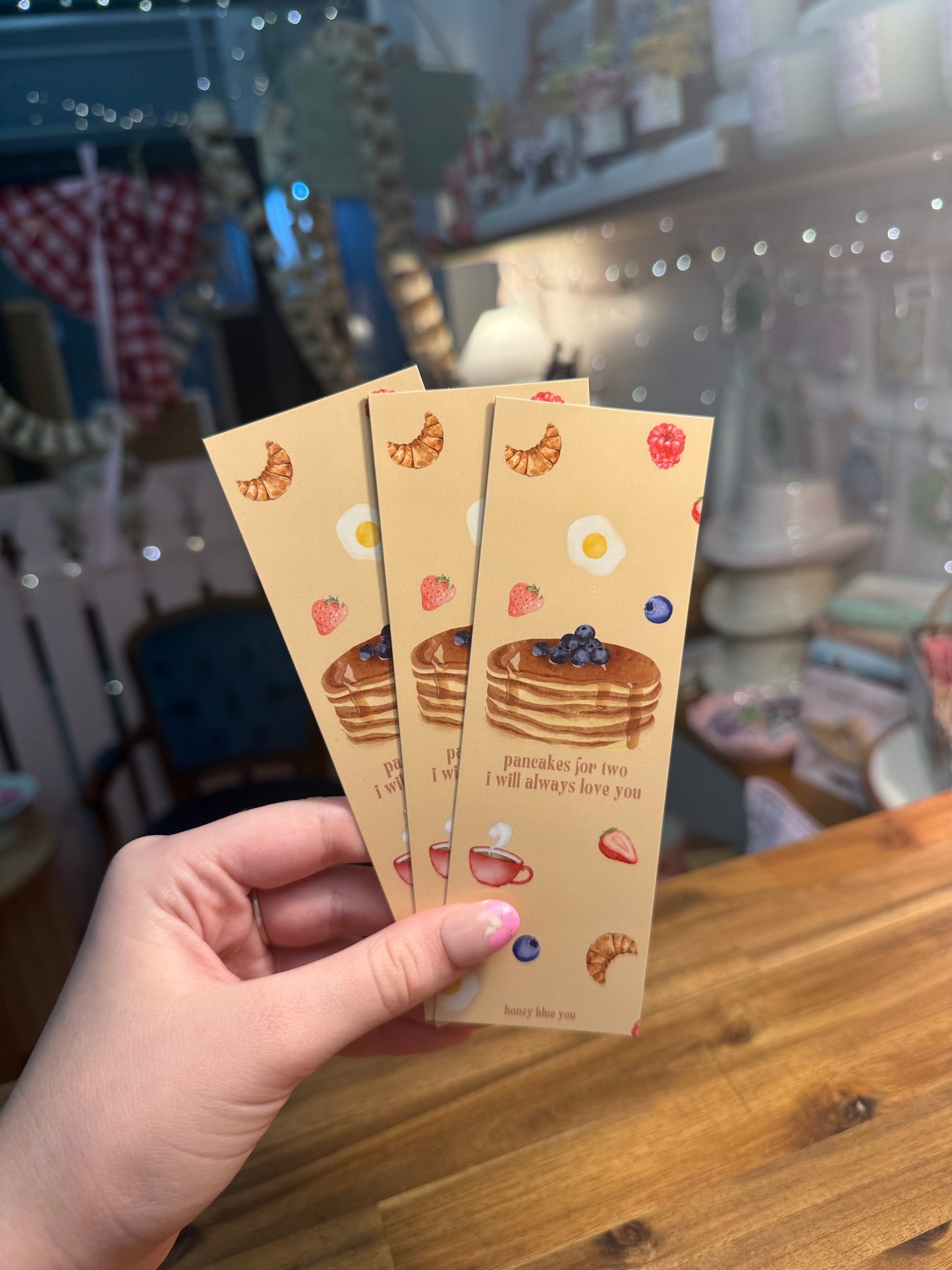 Bookmarks - Honey Blue You