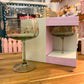 Floral Coupe Glasses