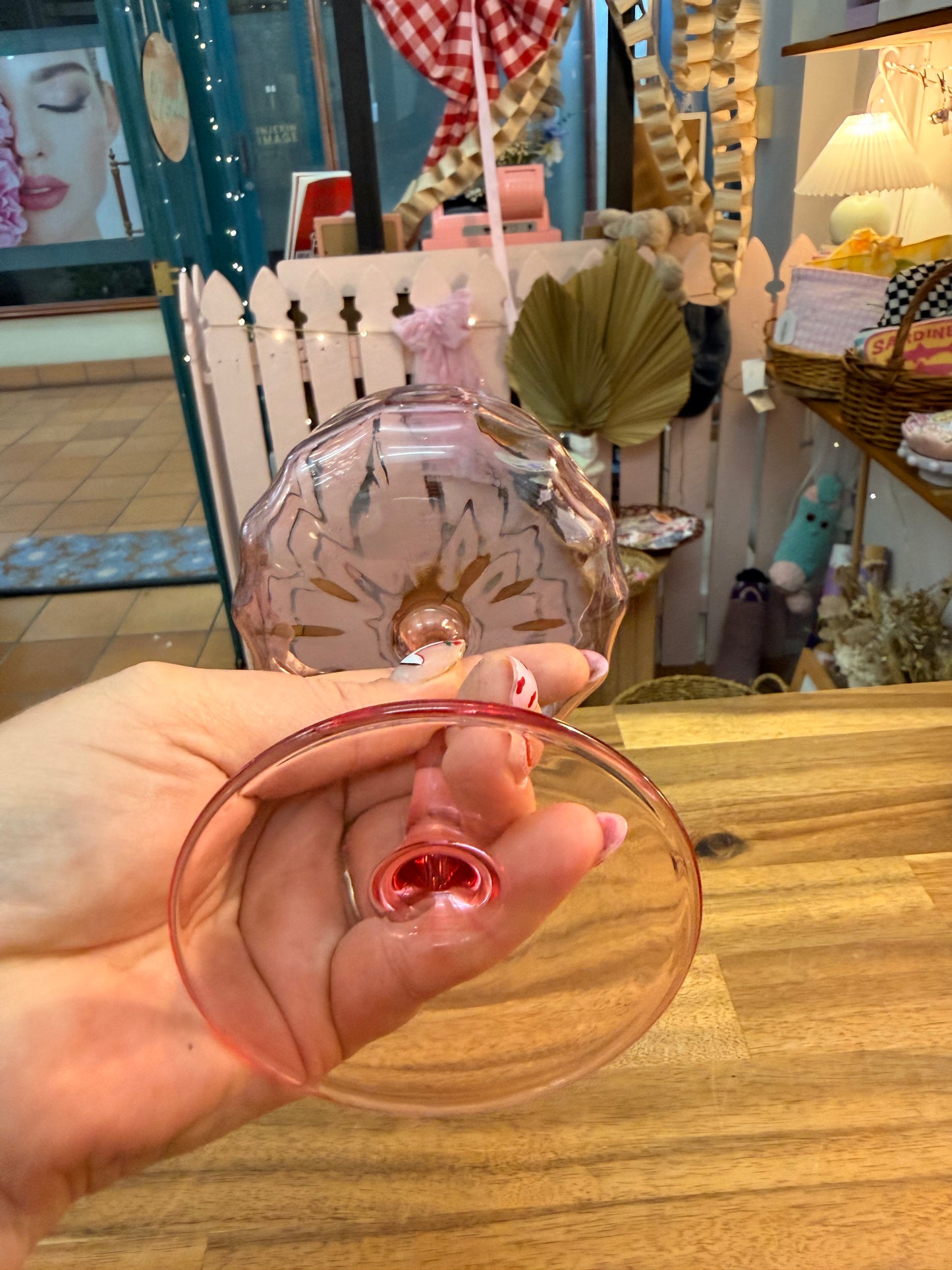 Tillie Coupe Glass