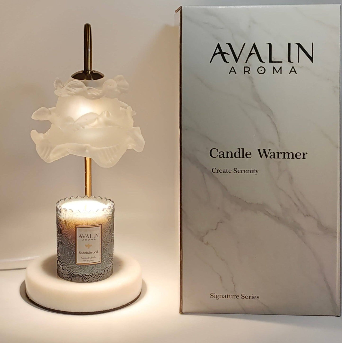 Candle Warmer - Rose Series