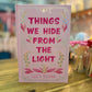 Things We Hide From The Light - Lucy Score (Special Edition)