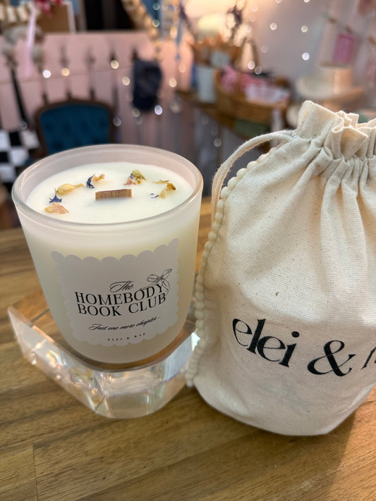 The Homebody Book Club Candle