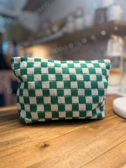 Checkered Pouch