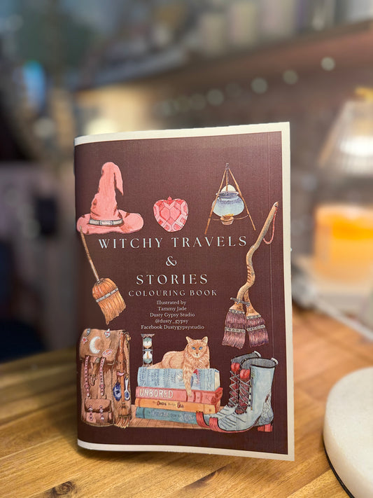 Witchy Travels & Stories - Colouring Book