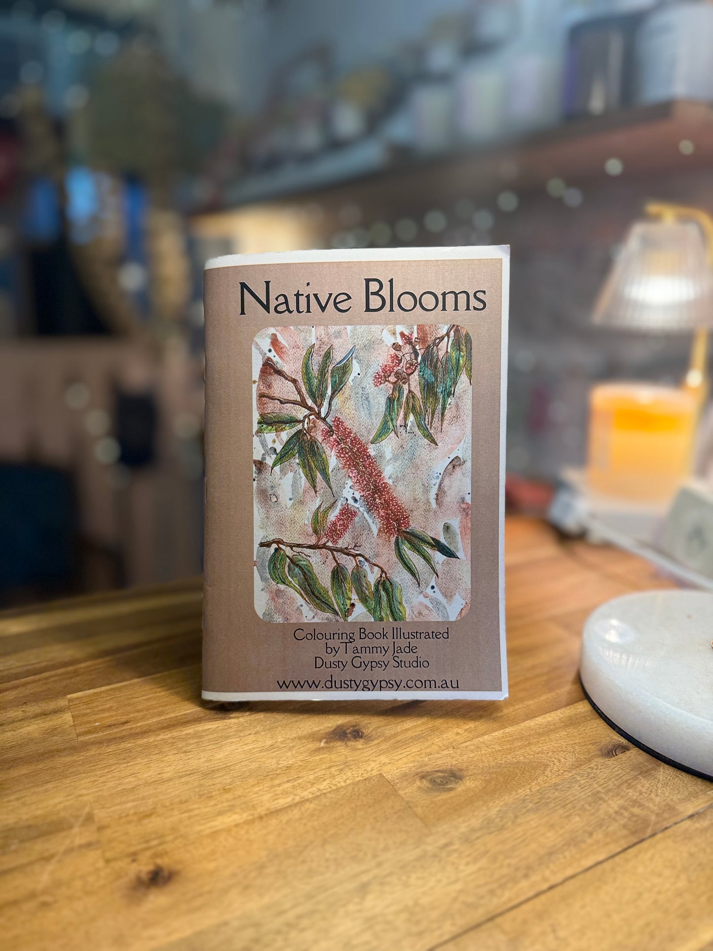 Native Blooms - Colouring In Book