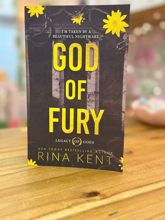 God of Fury - Rina Kent (Sprayed Edges)