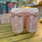 Pink Bow Vase
