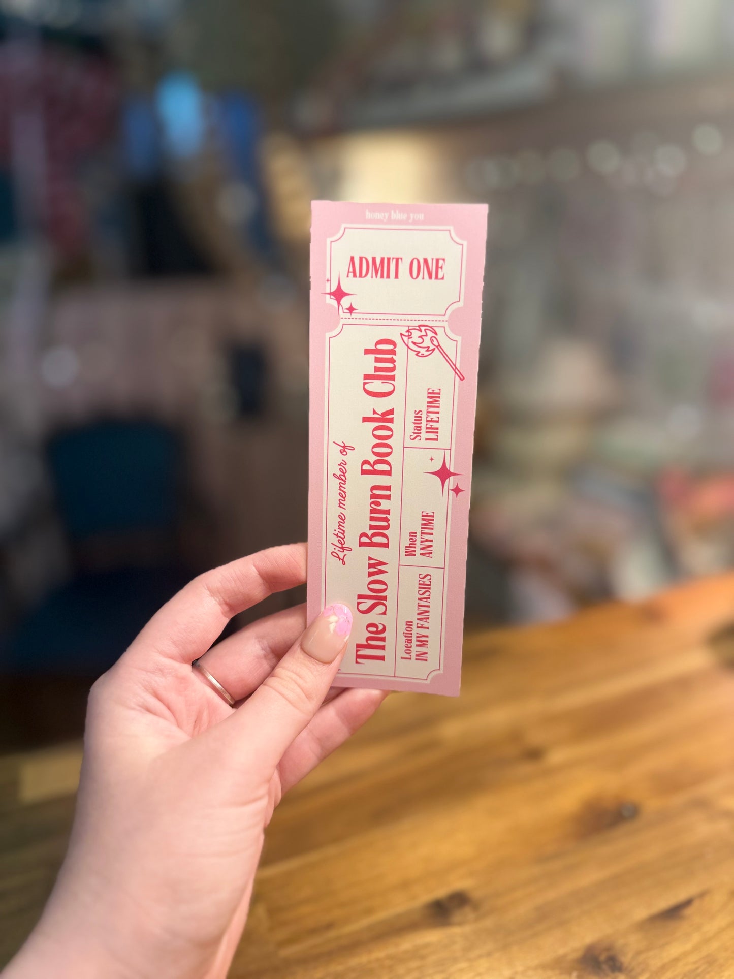 Bookmarks - Honey Blue You