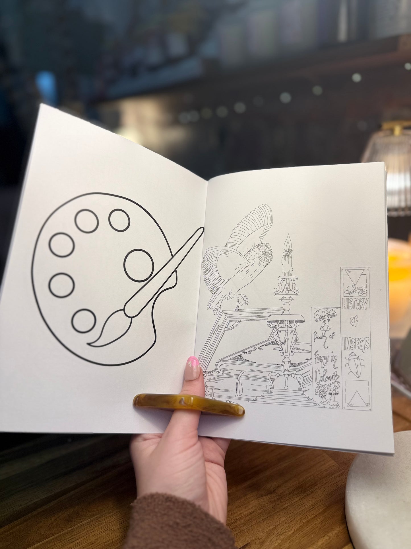 Witchy Travels & Stories - Colouring Book