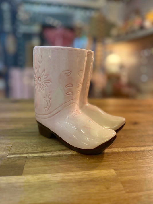 Cowboy Boot Planter