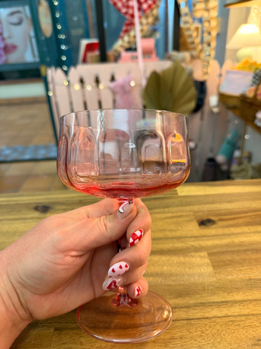 Tillie Coupe Glass