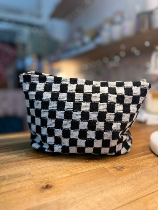 Checkered Pouch