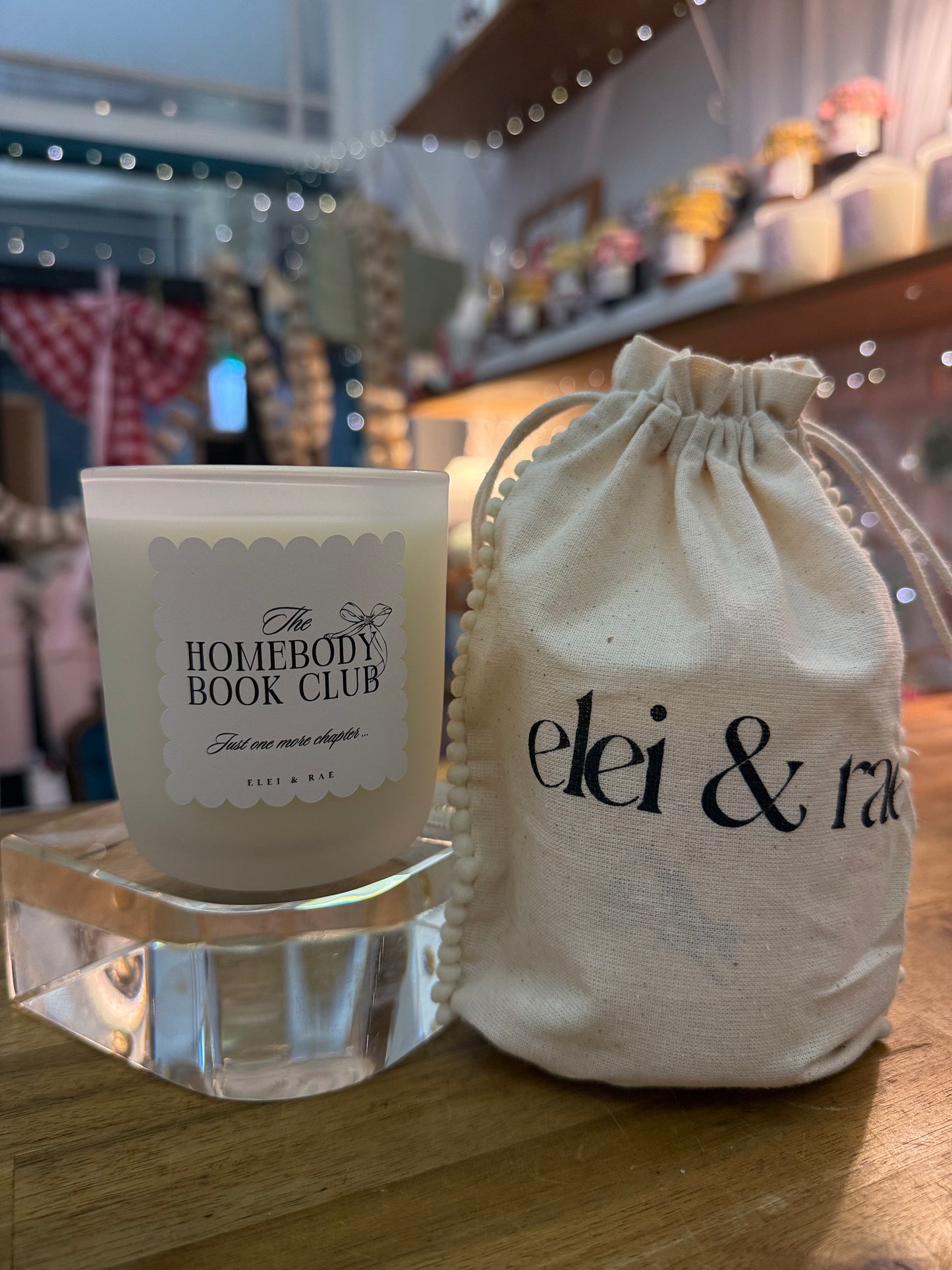 The Homebody Book Club Candle