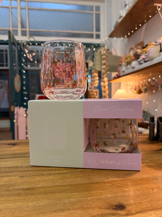 Floral Tumblers