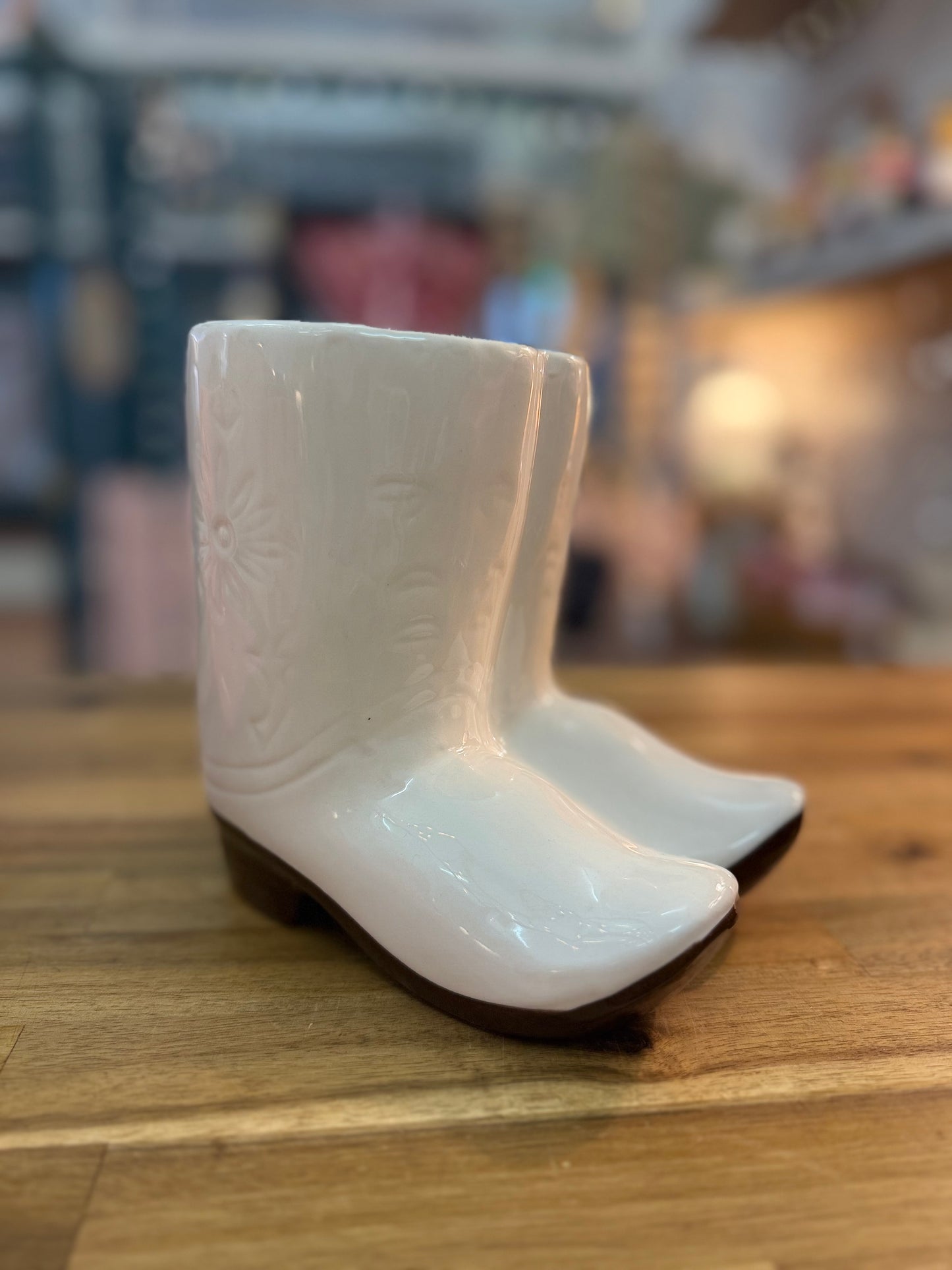 Cowboy Boot Planter