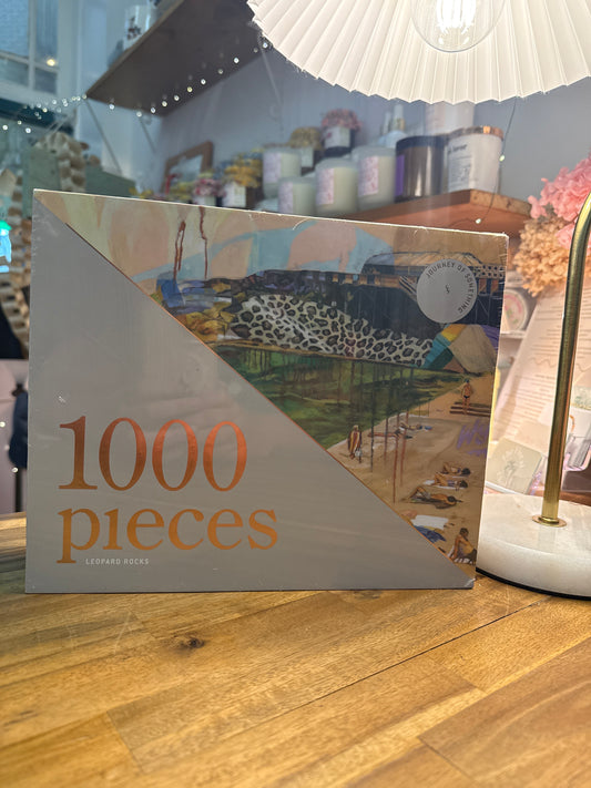 Leopard Rocks - 1000 piece puzzle
