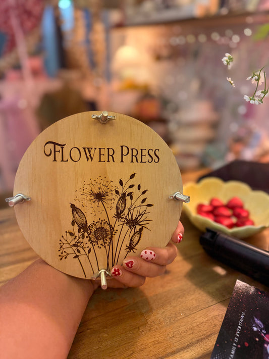 Wooden Flower Press
