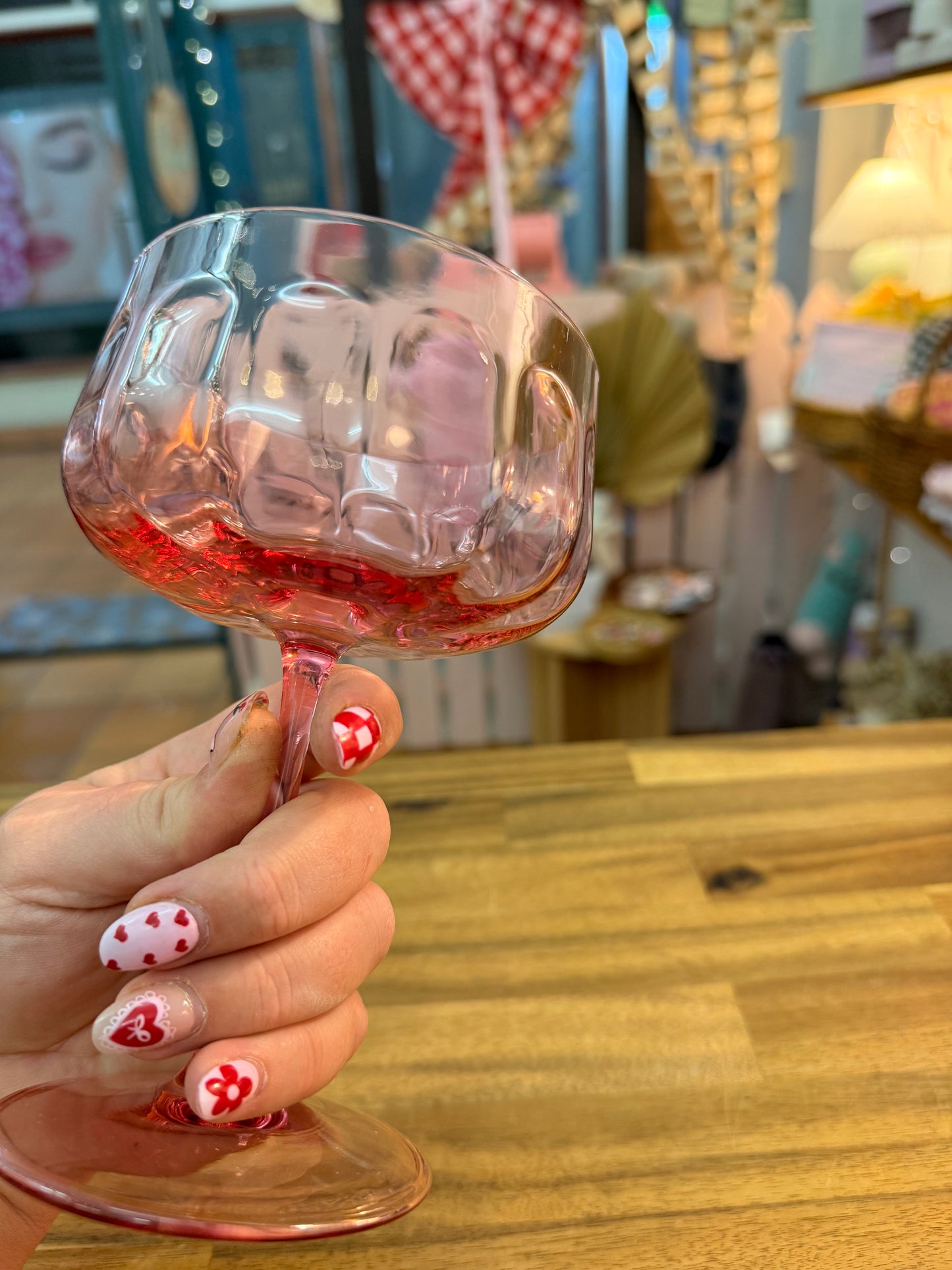 Tillie Coupe Glass