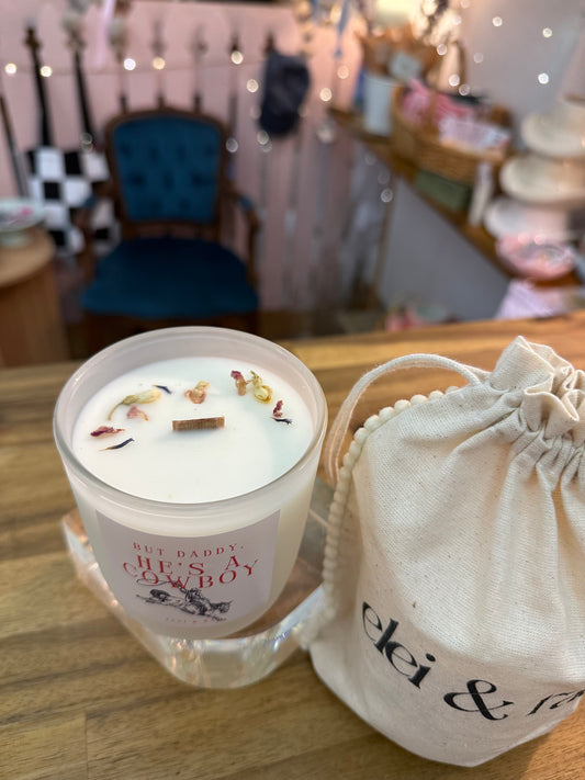 But Daddy - He’s a Cowboy Candle