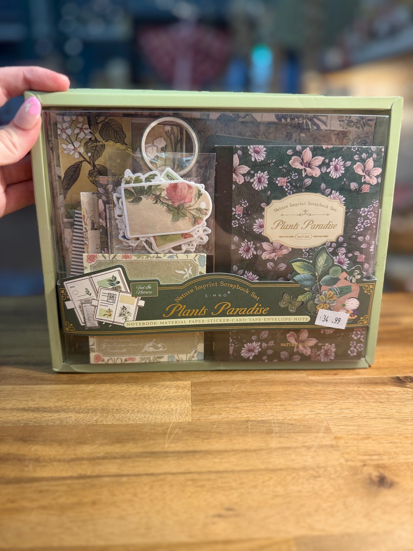 Plant Paradise Scrapbooking Junk Journal Set