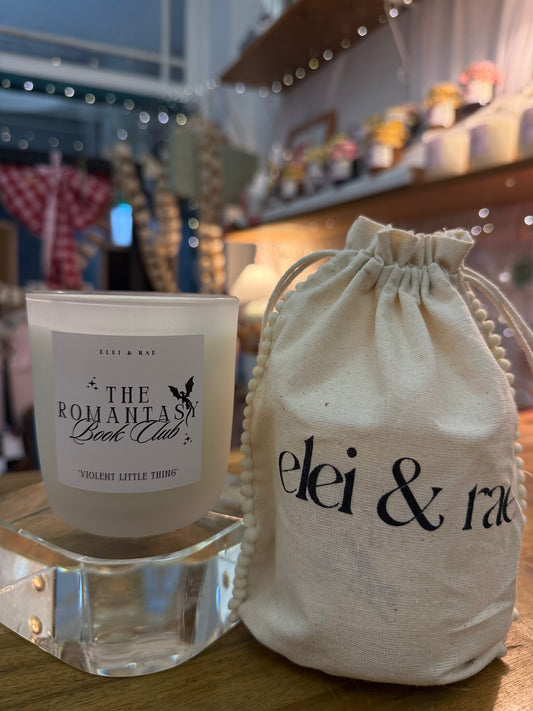 The Romantasy Book Club Candle