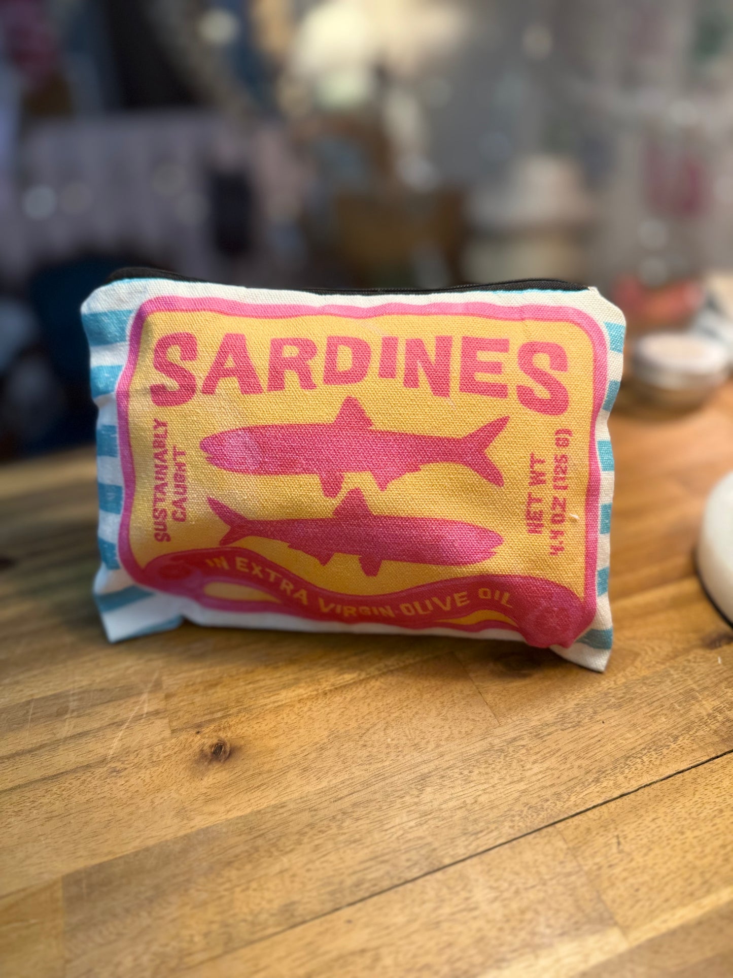 Sardines zipper pouch