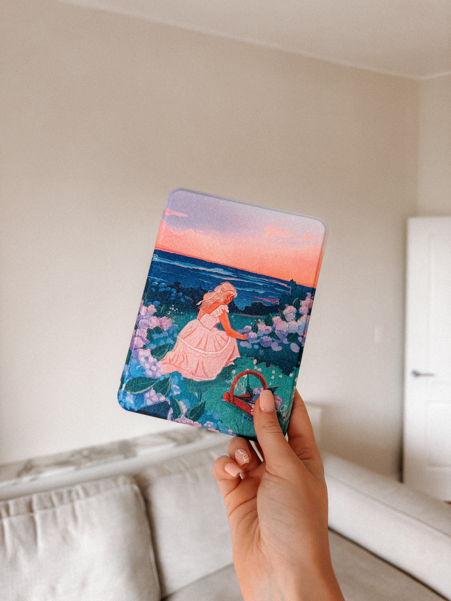 Hydrangeas by the Sea - Kindle Case