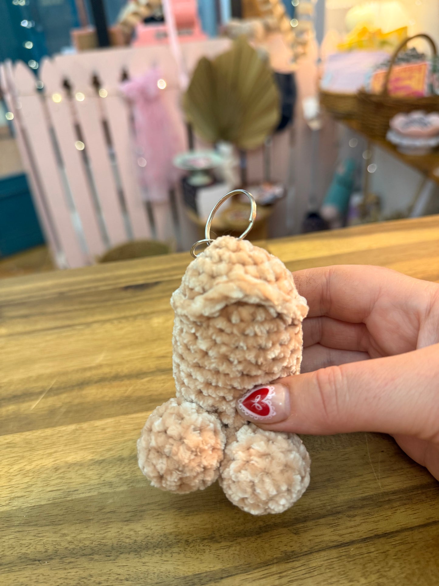 Crochet Doodle Keyring