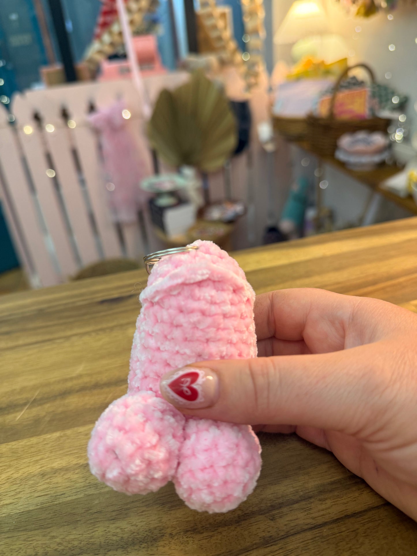 Crochet Doodle Keyring