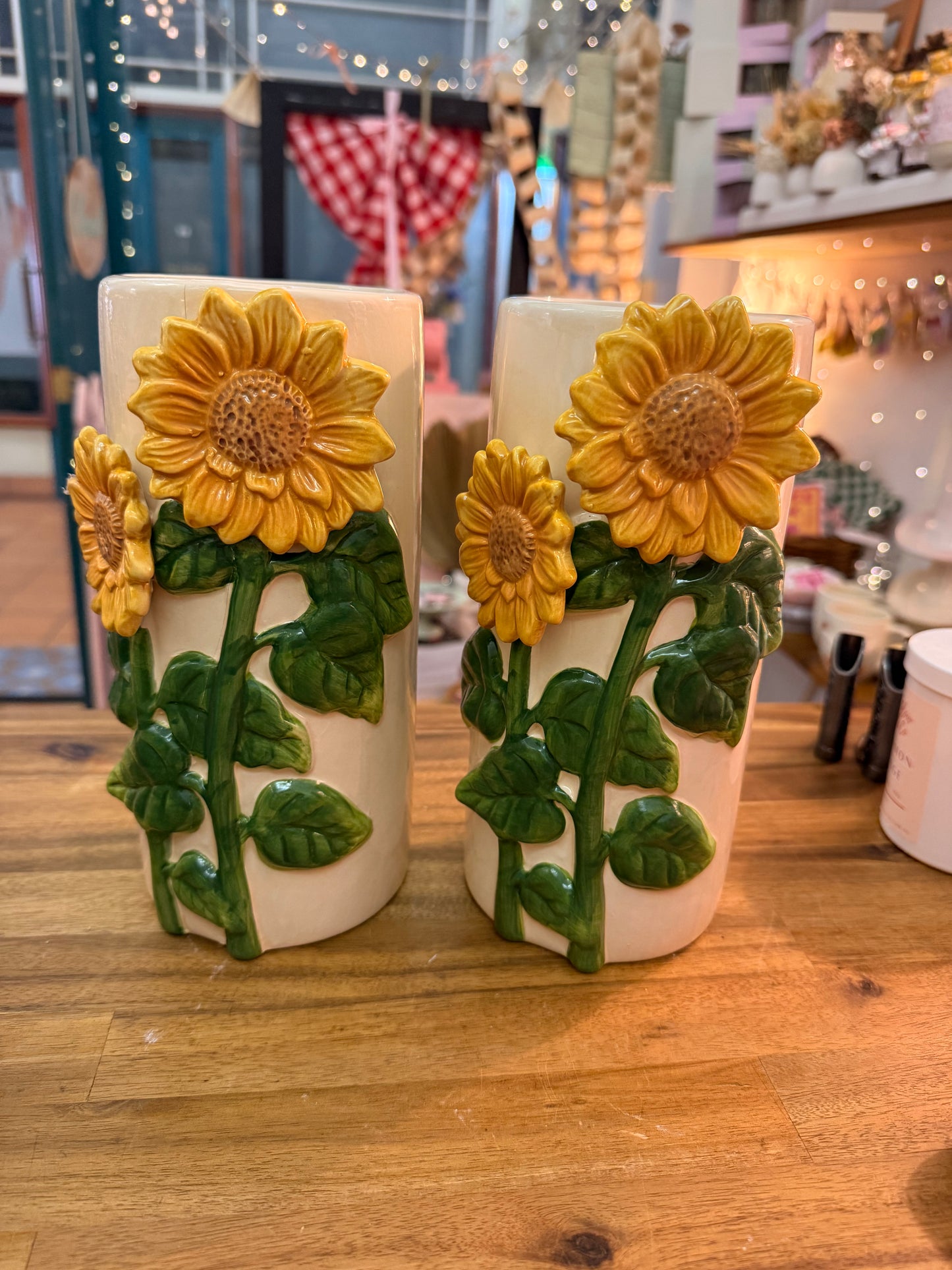 Sunflower Vase